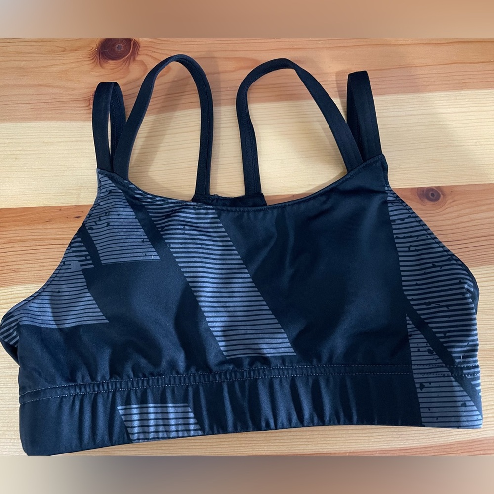 Oiselle Black Sports Bra
